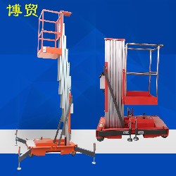 欧标 铝合金单桅柱式起落机